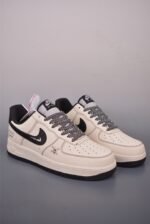 Nike Air Force 1 Stussy Skull Cream Black Street Low Top Casual Sneakers