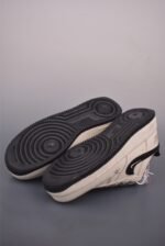 Nike Air Force 1 Stussy Skull Cream Black Street Low Top Casual Sneakers - Image 9