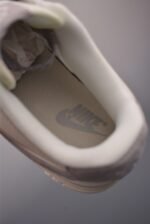 Nike Air Force 1 Cream Gray Snake Texture Low Top Casual Sneakers - Image 3