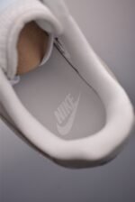 Nike Air Force 1 Gray White Mesh Breathable Low Top Casual Sneakers - Image 3