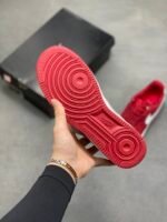 Nike Air Force 1 Kobe Red Snake Skin Low Top Casual Sneakers - Image 6