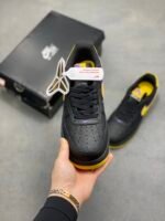 Nike Air Force 1 Kobe Lakers Black Gold Purple Mamba Low Top Sneakers - Image 9