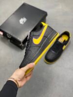Nike Air Force 1 Kobe Lakers Black Gold Purple Mamba Low Top Sneakers - Image 8