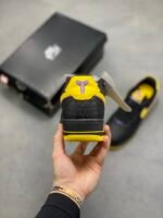 Nike Air Force 1 Kobe Lakers Black Gold Purple Mamba Low Top Sneakers - Image 7