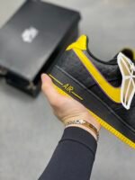 Nike Air Force 1 Kobe Lakers Black Gold Purple Mamba Low Top Sneakers - Image 5