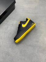 Nike Air Force 1 Kobe Lakers Black Gold Purple Mamba Low Top Sneakers - Image 4