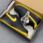 Nike Air Force 1 Kobe Lakers Black Gold Purple Mamba Low Top Sneakers