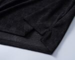 Gucci Black GG Jacquard Striped Collar Men's Polo Shirt - Image 4