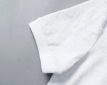 Balmain White Embossed Letter Print Men Casual Short Sleeve Polo Shirt - Image 5