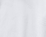 Balenciaga White Jacquard Graphic Logo Men Casual Short Sleeve Polo Shirt - Image 7