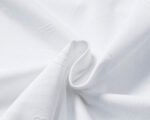 Balenciaga White Jacquard Graphic Logo Men Casual Short Sleeve Polo Shirt - Image 3