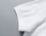 Amiri White Abstract Jacquard Logo Men Casual Short Sleeve Polo Shirt - Image 5