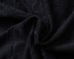 Dior Black Monogram Jacquard Men Casual Short Sleeve Polo Shirt - Image 3