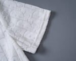 Dior White Monogram Jacquard Men Casual Short Sleeve Polo Shirt - Image 6