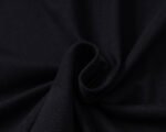 Moncler Black Patch Decor Solid Color Men Casual Short Sleeve Polo Shirt - Image 3