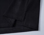 Dolce Gabbana Black Contrast Color Trim Lapel Men Casual Short Sleeve Polo Shirt - Image 4