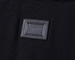 Dolce Gabbana Black Contrast Color Trim Lapel Men Casual Short Sleeve Polo Shirt - Image 3