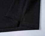 Dolce Gabbana Black Contrast Edge Pocket Embroidered Logo Men Casual Short Sleeve Polo Shirt - Image 3