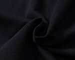 Amiri Black Contrast Collar Embroidered Shield Badge Men Casual Short Sleeve Polo Shirt - Image 4
