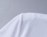 Amiri White Contrast Edge Letter Printed Men Casual Short Sleeve Polo Shirt - Image 5