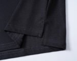 Amiri Black Contrast Edge Letter Printed Men Casual Short Sleeve Polo Shirt - Image 4