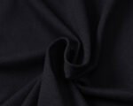 Moncler Black Round Patch Decor Sleeve Letter Men Casual Short Sleeve Polo Shirt - Image 3