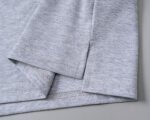 Gucci Gray Green Red Striped Pocket Letter Men Casual Short Sleeve Polo Shirt - Image 4