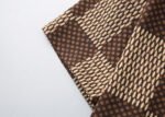 Louis Vuitton Brown Checkerboard Jacquard Rhinestone Letter Men Casual Short Sleeve T-Shirt - Image 5