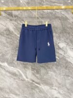 Polo Ralph Lauren Navy Polo Horse Logo Tee & Shorts Co-Ord Set - Image 5
