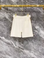 Gucci Cream Monogram Trim Colorful Logo Tee & Drawstring Shorts Co-Ord Set - Image 6