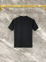 Louis Vuitton White Stripe Crew Neck Tee & Shorts Co-Ord Set In Black - Image 4