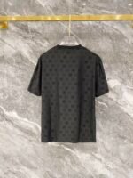 Gucci Allover Logo Print Tee & Shorts Co-Ord Set In Black - Image 3