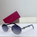 Cartier Retro Round Lens Luxury Sunglasses CT0464S - Image 11