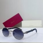Cartier Retro Round Lens Luxury Sunglasses CT0464S - Image 5