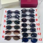 Cartier Retro Round Lens Luxury Sunglasses CT0464S