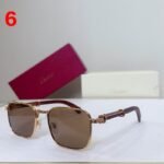 Cartier Square Gradient Lens Luxury Sunglasses CT0363S - Image 4