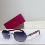 Cartier Rimless Grain Temple Gradient CT0362 Sunglasses For Men Women - Image 7