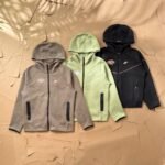 Synaworld x Nike Tech Fleece Hoodie Full Zip Knit Sweatshirt Casual Jacket