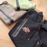 Synaworld x Nike Tech Fleece Joggers Zipper Pocket Tapered Sweatpants - Image 6