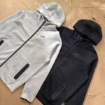 Nike Mens Tech Fleece Full Zip Hoodie Zipper Pocket Athletic Jacket Casual Sportswear - Image 5