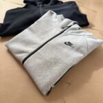 Nike Mens Tech Fleece Full Zip Hoodie Zipper Pocket Athletic Jacket Casual Sportswear - Image 3