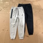 Nike Mens Tech Fleece Joggers Zipper Pocket Tapered Sweatpants Casual Athletic Pants