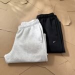 Nike Mens Wide Leg Sweatpants Straight Cut Knit Pants with Drawstring Casual Sportswear - Image 5