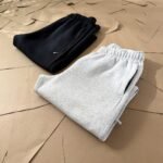 Nike Mens Wide Leg Sweatpants Straight Cut Knit Pants with Drawstring Casual Sportswear - Image 3