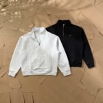 Nike Mens 1/4 Zip Pullover Sweatshirt Casual Athletic Half Zip Fleece Top with Pockets