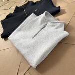 Nike Mens 1/4 Zip Pullover Sweatshirt Casual Athletic Half Zip Fleece Top with Pockets - Image 5