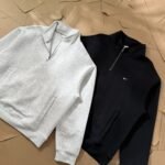 Nike Mens 1/4 Zip Pullover Sweatshirt Casual Athletic Half Zip Fleece Top with Pockets - Image 3