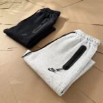Nike Tech Fleece Sweatpants Men Zipper Pocket Joggers with Drawstring Casual Athletic Pants - Image 2