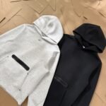 Nike Men's Zipper Pocket Hoodie Lightweight Tech Fleece Pullover Casual Sportswear - Image 8