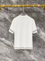 Loewe White Arrow Print Anagram Logo Crew Neck T-Shirt & Drawstring Shorts Two-Piece - Image 5